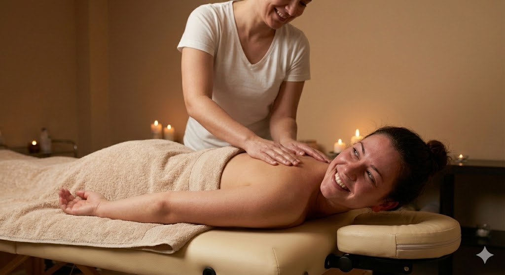 vergonha em fazer massagem